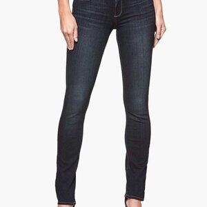 PAIGE Skyline Straight Leg Dark Denim Jeans